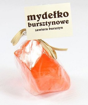 Mydło bursztynowe AMBER _Promocja__5 sztuk__Gratis