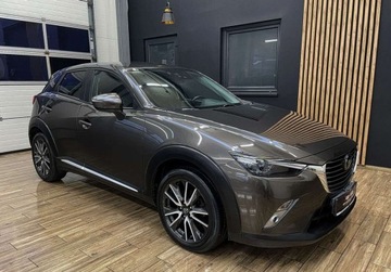 Mazda CX-3 Crossover 2.0 SKY-G 120KM 2015 Mazda CX-3 2.0 I skora NAVI kamera bezwypadkowa GWARANCJA AUTOMAT, zdjęcie 4