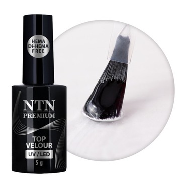 NTN TOP MATOWY Velour MAT Lakier hybrydowy 5g