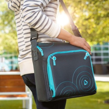 Сиденье Munchkin синее для путешествий