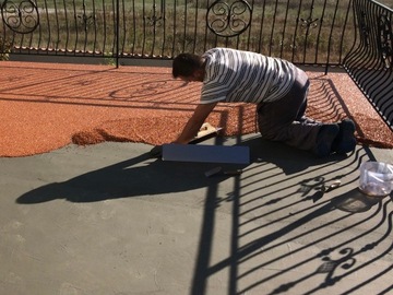 комплект каменного ковра из полиуретановой смолы на 4м2