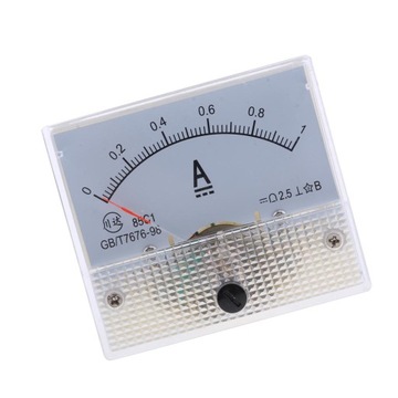 2 шт. аналоговый панельный измеритель постоянного тока и амперметр для тестирования цепей