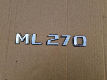 ZNAK ZNAKY ML270 MERCEDES ML W163 FACELIFT 2,7