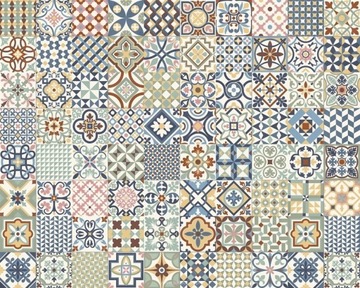 ЦВЕТНАЯ ПЛЕЧЧАТКА НАПОЛЬНАЯ НАСТЕННАЯ ПЛИТКА 33x33