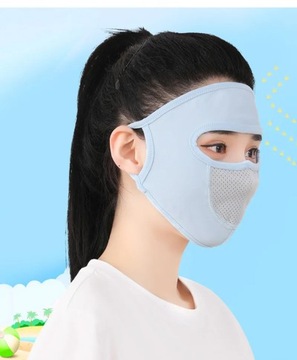 Sunscreen Mask Summer Ice Silk Anti-UV Outdoor Sports Cycling Bike