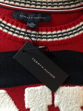 TOMMY HILFIGER SWETEREK ROZM.XXL