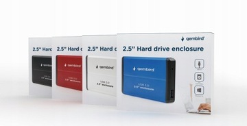 Корпус Gembird SATA 2,5 дюйма USB 3.0 для жесткого диска/твердотельного накопителя