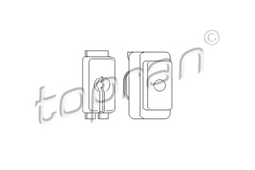 HANS PRIS РЕМКОМПЛЕКТ ТРОСА СЦЕПЛЕНИЯ SEAT VW