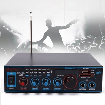 Мини-усилитель мощностью 800 Вт, стереофонический автомобильный усилитель Bluetooth