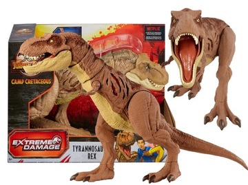 JURASSIC WORLD DAMAGE T-REX TYRRANOSAURUS REX