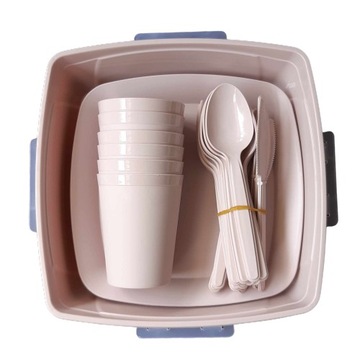 Smukee Home Zestaw Piknikowy dla 6 osób 32 elementy
