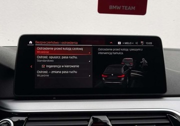 BMW Seria 5 2020 BMW Seria 5 I wlasciciel Podgrzewane fotele Gwarancja Bezwypadkowy FVA, zdjęcie 36