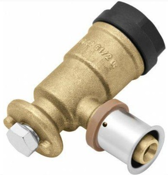 KAN-therm PRESS KOLANO BATERII ŚCIENNE ZE ŚRUBĄ NA LISTWĘ ZAPRAS 16x1/2 GW