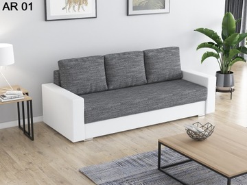 Sofa rozkładana kanapa sprężyny bonell, ARIA