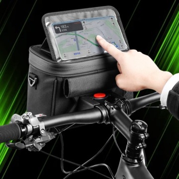 СУМКА ДЛЯ ВЕЛОСИПЕДА VIBIKE ВМЕСТИТЕЛЬНАЯ СУМКА ДЛЯ ТЕЛЕФОНА НА РУЛЕ ВЕЛОСИПЕДА