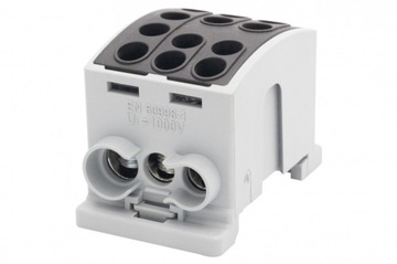 Zacisk HLK 125A-3 (1x35,2x25 / 1x35,2x25) - czarny
