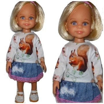 Bluzka dla lalki Paola Reina 32cm