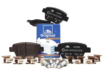 ДИСКИ ЗАДНИЕ + КОЛОДКИ ATE AUDI A1 8X A3 8P 272MM