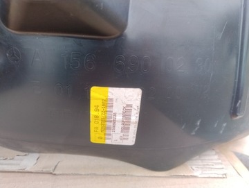 GLA W156 X156 PRAVÉ PODBĚH PAS PŘEDNÍ ORIGINÁLNÍ A1566900230