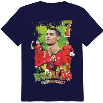 KOSZULKA DZIECIĘCA T-SHIRT DLA DZIECKA KOSZULKA CRISTIANO RONALDO 128 134 J