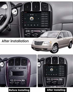 РАДИО GPS ANDROID CHRYSLER TOWN & COUNTRY 2001-07