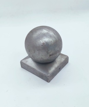 Daszek Na Słupek 80x80mm z kulą fi 80 mm