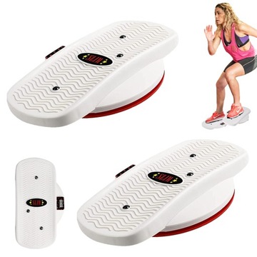 TWISTER OBROTOWY STEPER BALANCER SLIM FITNESS DO ĆWICZEŃ Z LICZNIKIEM