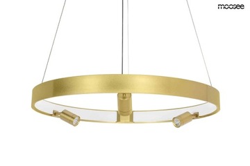 Lampa wisząca RING CIRCLE SPOT 60 GOLD złota MSE010100159 - King Home