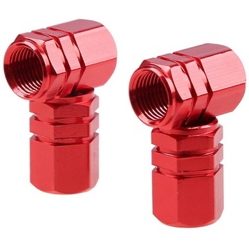 АЛЮМИНИЕВЫЕ ГАЙКИ ДЛЯ КОЛЕСНОГО КЛАПАНА АВТОМОБИЛЯ 4 ШТ.