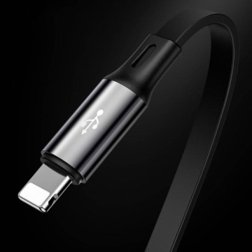 Baseus USB — micro USB/Lightning/USB-C 3,5A 35–120 см, черный
