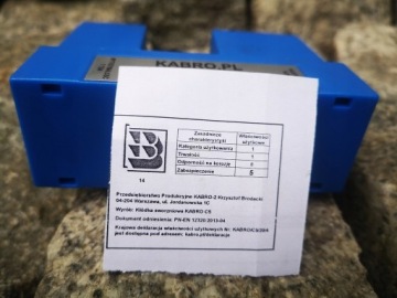 НАВЕСНОЙ ЗАМОК KABRO C5, СИНИЙ СЕРТИФИКАТ ПРОТИВОВЗЛОМА, 3 КЛЮЧА