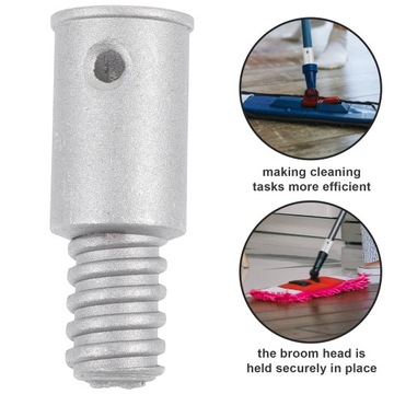 ПЕРЕХОДНИК ДЛЯ ТИПА ШВАБРЫ, ТЕЛЕСКОПИЧЕСКИЙ С РЕЗЬБОВЫМ СТЕРЖНЕМ