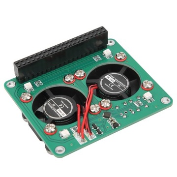 Двойной вентилятор, охлаждающий модуль радиатора