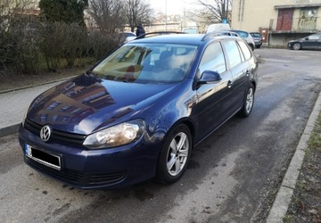 Volkswagen Golf VI Variant 1.6 TDI-CR DPF BlueMotion 105KM 2010 Volkswagen Golf VW Golf 1,6 Tdi 2010 Zadbany Z...