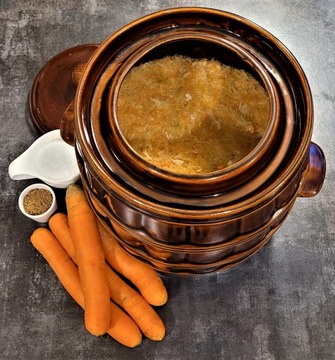 ГЕРМЕТИЧНЫЙ ГОРШОК ДЛЯ СКОРБКИ КЕРАМИЧЕСКАЯ БОЧКА 12Л