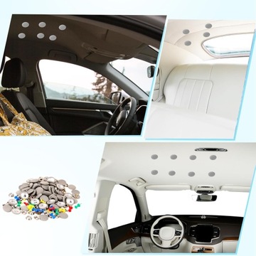 РЕМКОМПЛЕКТ ДЛЯ РЕГЕНЕРАЦИИ ПОТОЛКА АВТОМОБИЛЯ ДЛЯ РЕМОНТА 70 шт HQ