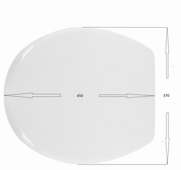 Сиденье для унитаза Ramm с плавным закрыванием для Radimp