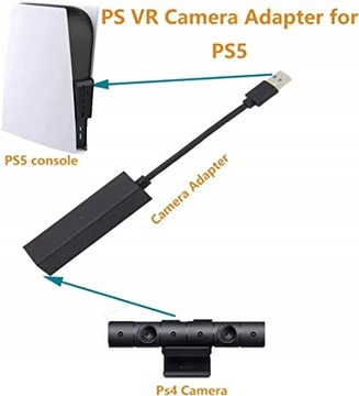 АДАПТЕР PS5 VR ПРЕОБРАЗОВАТЕЛЬ КАМЕРЫ PS4 В PLAYSTATION