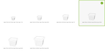 PROSPERPLAST TERRA DKWT30 Терракотовый цветочный горшок