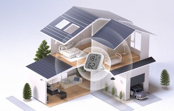 SONOFF SNZB-02D ДАТЧИК ТЕМПЕРАТУРЫ ВЛАЖНОСТИ ИНТЕЛЛЕКТУАЛЬНЫЙ ЖК-дисплей ZIGBEE 3.0