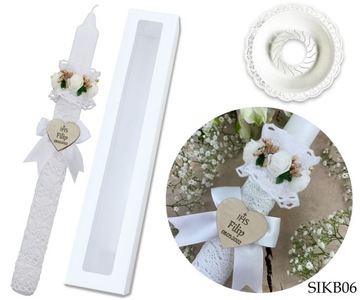 СВЕЧА ДЛЯ ПРИЧАСТИЯ ИМЯ ДЛЯ МАЛЬЧИКА ДЕВОЧКИ SIK