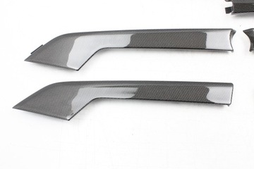 NOWE ORG DEKORY LISTWA OZDOBNA KONSOLI AUDI A4 B9 RS5 A5 8W F5 7V7 CARBON