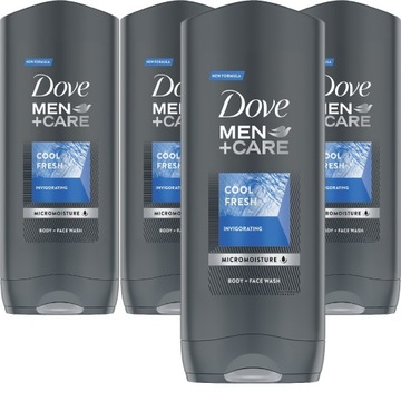 Dove Men + Care Cool Fresh 400 мл для мужского геля для душа