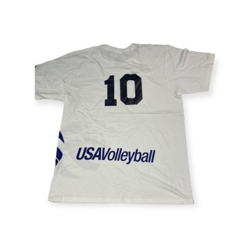 Мужская белая футболка ADIDAS USA VOLLEYBALL L