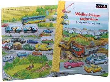 WIELKA KSIĘGA POJAZDÓW DŹWIG TRAKTOR KOPARKA WYDAWNICTWO SAM