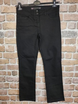 NEXT SLIM PETITE CZARNE SPODNIE JEANS rozm. 36