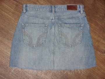 HOLLISTER spódniczka mini jeansowa rozmiar 24 XS