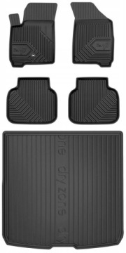 Set 77 Koberce a rohože Fiat Freemont 2011-2015 7 os.