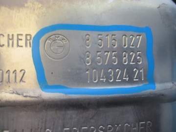 Tłumik KATALIZATOR BMW 5 F10 F11 F22 8515027