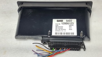 ЭКРАН ДИСПЛЕЙ SID2 SAAB 9-5 12806123